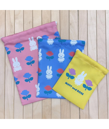 🇯🇵日本直送🇯🇵 Miffy索繩袋套裝(一套3個不同尺寸)