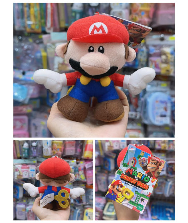 🇯🇵日本直送🇯🇵 Mario 孖寶兄弟毛公仔匙扣