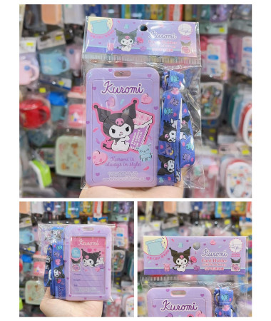 Kuromi 八達通套/證件咭套連掛頸繩