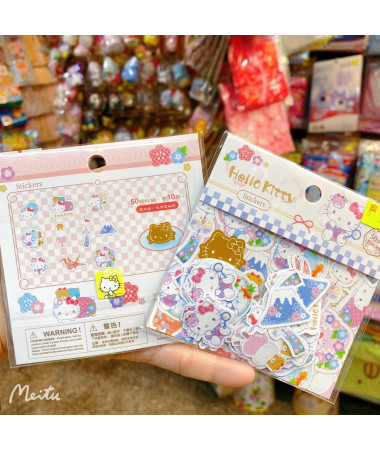 Hello Kitty貼紙(50+1pieces)