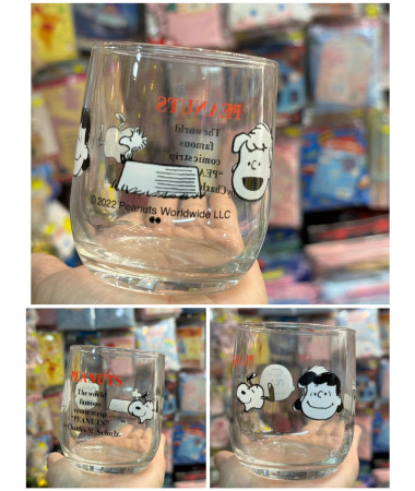 🇯🇵日本直送🇯🇵 Snoopy 史諾比玻璃水杯(日本製)