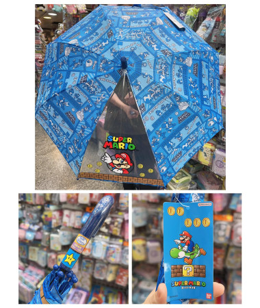 🇯🇵日本直送🇯🇵 Mario 孖寶兄弟直雨傘 50cm