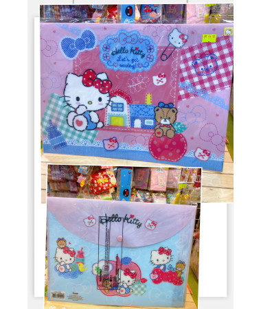 Hello Kitty A4啪鈕文件夾