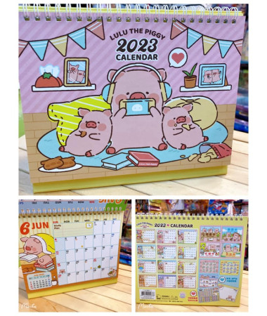 Lulu豬2023年座枱曆