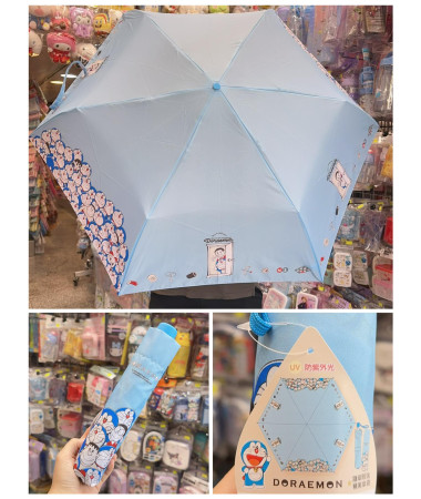 多啦A夢晴雨兩用縮骨遮/雨傘