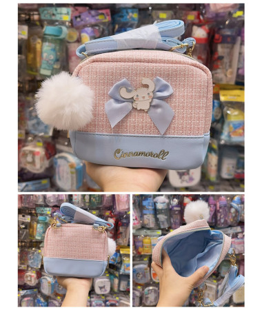 Cinnamoroll 玉桂狗小香風斜孭袋(袋帶可調節)