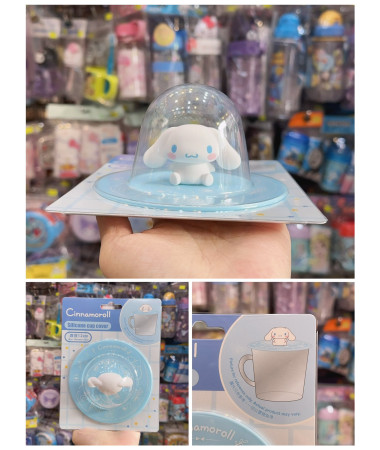 🇭🇰原裝行貨🇭🇰 Cinnamoroll 玉桂狗矽膠杯蓋