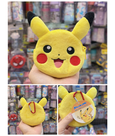 🇯🇵日本直送🇯🇵Pokemon 比卡超拉鍊散銀包連匙扣