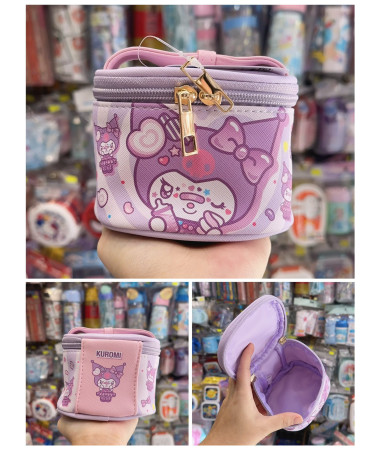 🇯🇵日本直送🇯🇵Kuromi 色彩鮮艷系列手挽萬用化妝袋