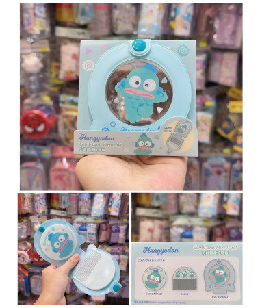 水怪 化妝鏡連梳套裝