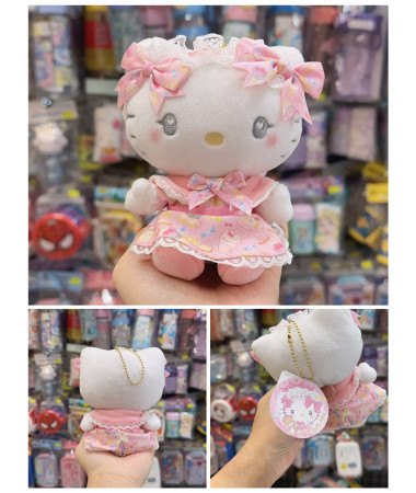 🇯🇵日本直送🇯🇵 Hello Kitty 蕾絲系列毛公仔匙扣