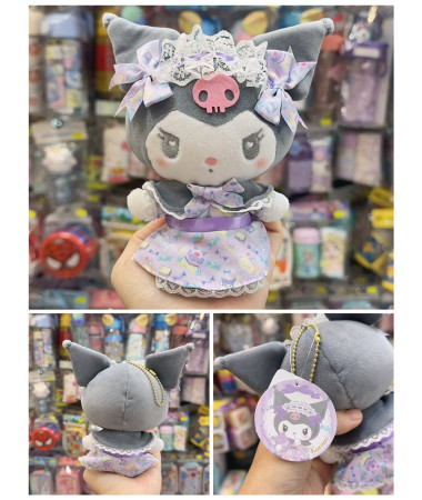 🇯🇵日本直送🇯🇵 Kuromi 蕾絲系列毛公仔匙扣