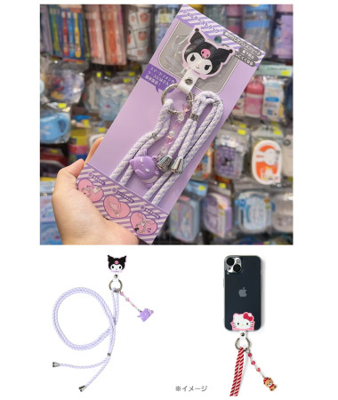 🇯🇵日本直送🇯🇵 Kuromi 手機電話繩連扣