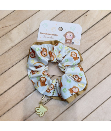 馬騮仔 Monkichi 橡筋髮圈(可作手帶飾物)