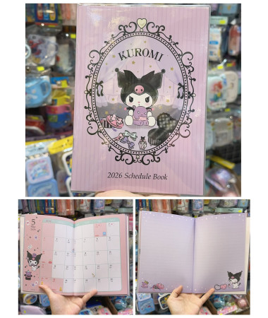 Kuromi 2026 年 Schedule Book...