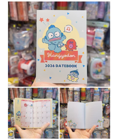 水怪 2026 年 Schedule Book 行事曆...