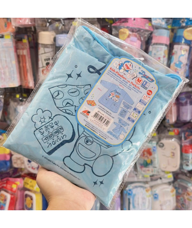 多啦A夢 小童連身圍裙/勞作圍裙手袖套裝(M size)