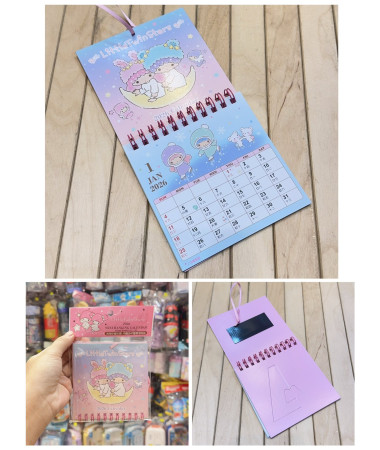 Little Twin Stars 2026年迷你掛曆