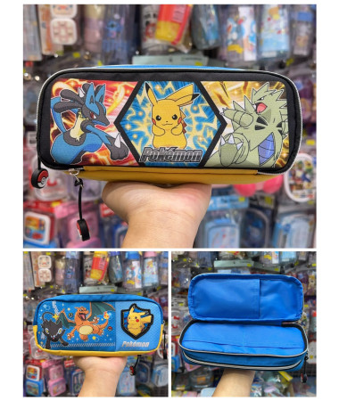 Pokemon 比卡超雙拉鍊筆袋