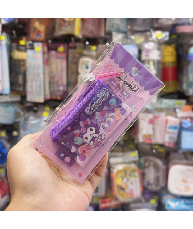 Kuromi 多用途迷你拉鍊袋/迷你八達通咭套