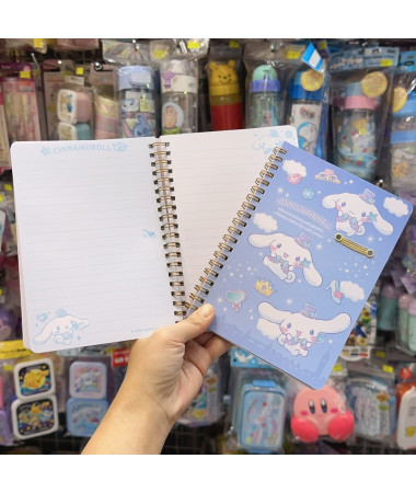Cinnamoroll 玉桂狗 單行簿(簿面可插筆)