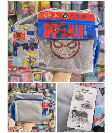 Spider Man 蜘蛛俠斜孭小食袋/食物袋連水樽位