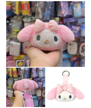 🇯🇵日本直送🇯🇵 My Melody頭型毛公仔匙扣