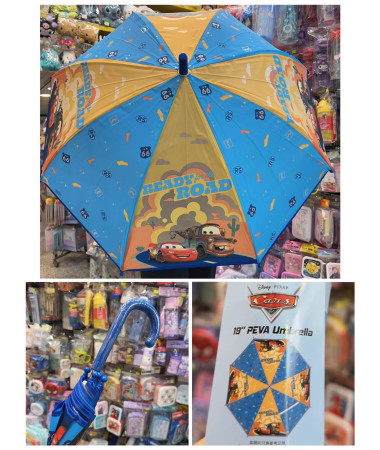 Cars 車王小童直雨傘