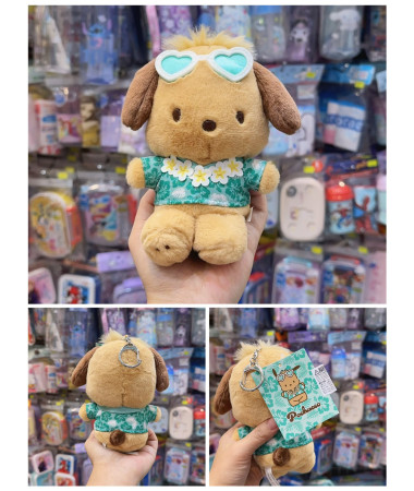 🇯🇵日本直送🇯🇵 PC 狗 夏威夷黑皮毛公仔匙扣