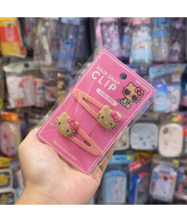 🇯🇵日本直送🇯🇵 Hello Kitty 夏威夷黑皮髮夾