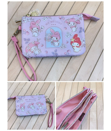 My Melody 多用途雙拉鍊包