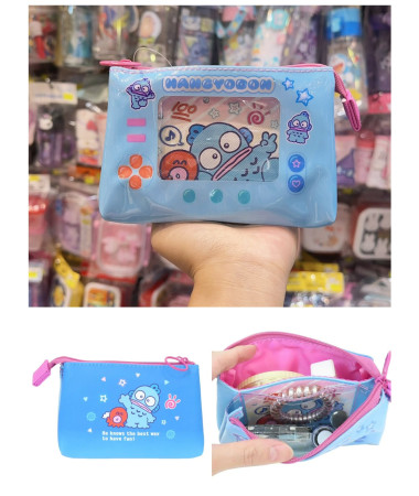 🇯🇵日本直送🇯🇵 水怪遊戲機風格拉鍊萬用收納袋/散銀包