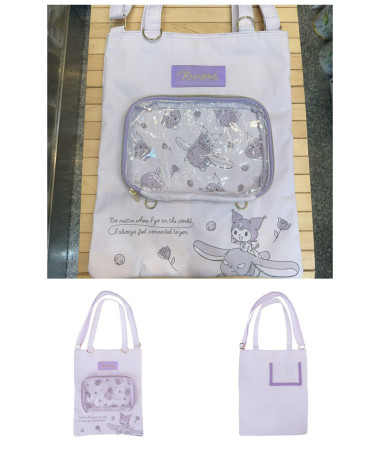 🇭🇰原裝行貨🇭🇰Kuromi側斜/斜孭兩用袋(可上膊)
