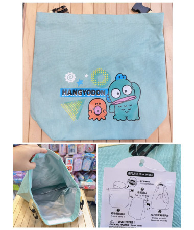 水怪手挽飯袋/小食袋/便當袋