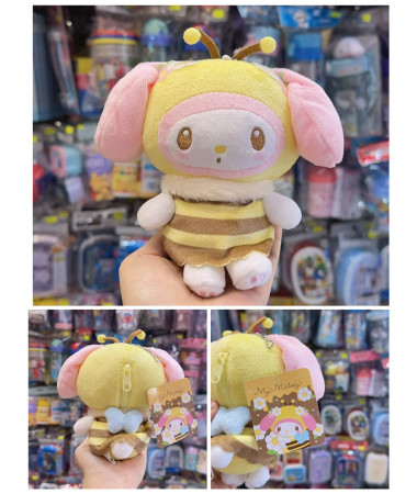 🇯🇵日本直送🇯🇵 My Melody 蜜蜂造型毛公仔匙扣