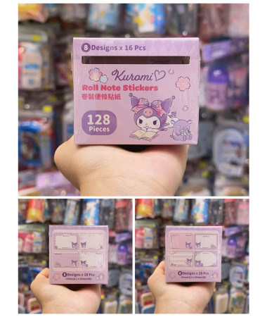 Kuromi卷裝便條貼紙