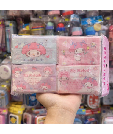 🇯🇵日本直送🇯🇵 My Melody 口袋紙巾(一套8包)