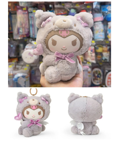🇯🇵日本直送🇯🇵 Kuromi 天使小熊系列毛公仔匙扣