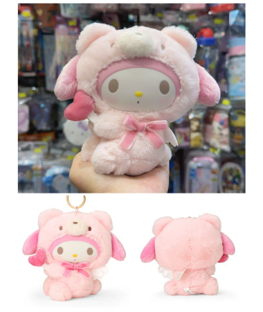 🇯🇵日本直送🇯🇵 My Melody 天使小熊系列毛公仔匙扣