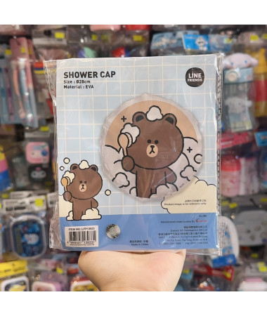 Line Friends 熊大浴帽
