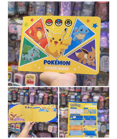 Pokemon 比卡超貼紙簿