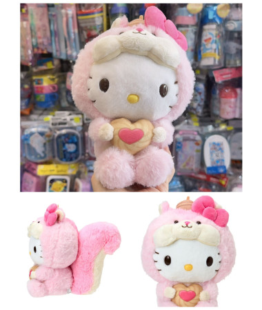 🇯🇵日本直送🇯🇵 Hello Kitty 可愛松鼠系列毛公仔