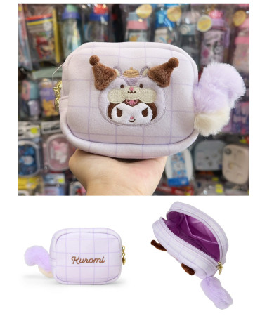 🇯🇵日本直送🇯🇵 Kuromi 可愛松鼠系列化妝袋