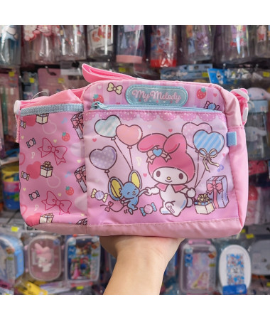 My Melody  小食袋 食物袋 斜孭袋連保暖保冷水樽位
