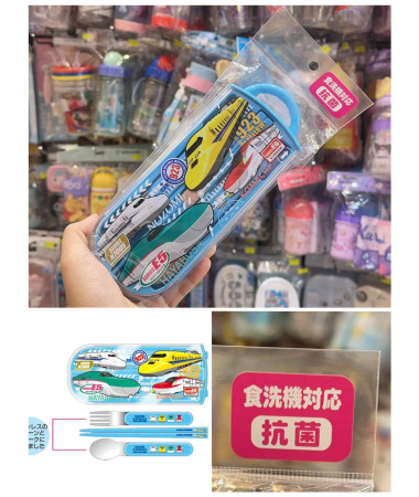 🇯🇵日本直送🇯🇵 新幹線匙羹叉筷子餐具套裝 (日本製)