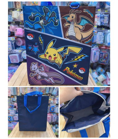 Pokemon 比卡超高身手挽小食袋(有拉鍊及內有水樽位)