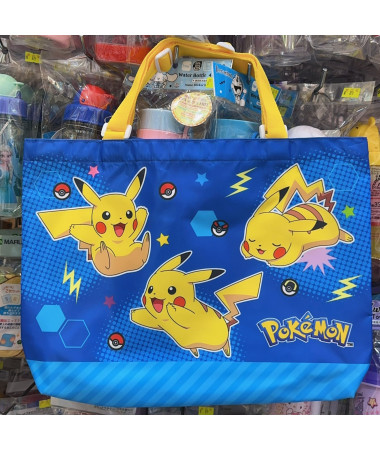 Pokemon 比卡超畫袋/視藝袋(有內隔及內袋)