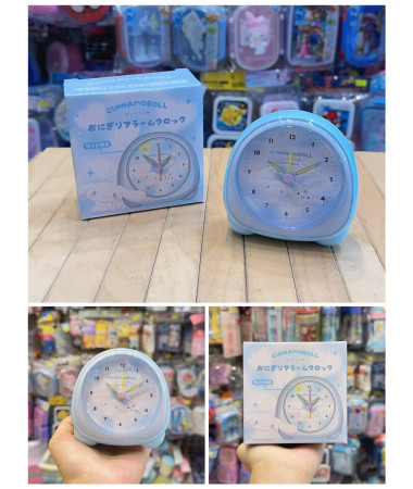 🇯🇵日本直送🇯🇵 Cinnamoroll 玉桂狗發光靜音鬧鐘