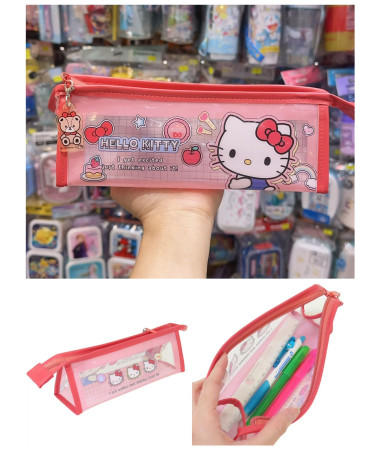 🇯🇵日本直送🇯🇵 Hello Kitty 透明拉鍊筆袋