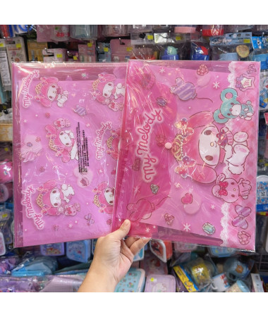 My Melody 啪鈕文件夾